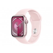 Apple Watch Series 9 GPS /  41mm / Pink Aluminium Case / Band size: S/M